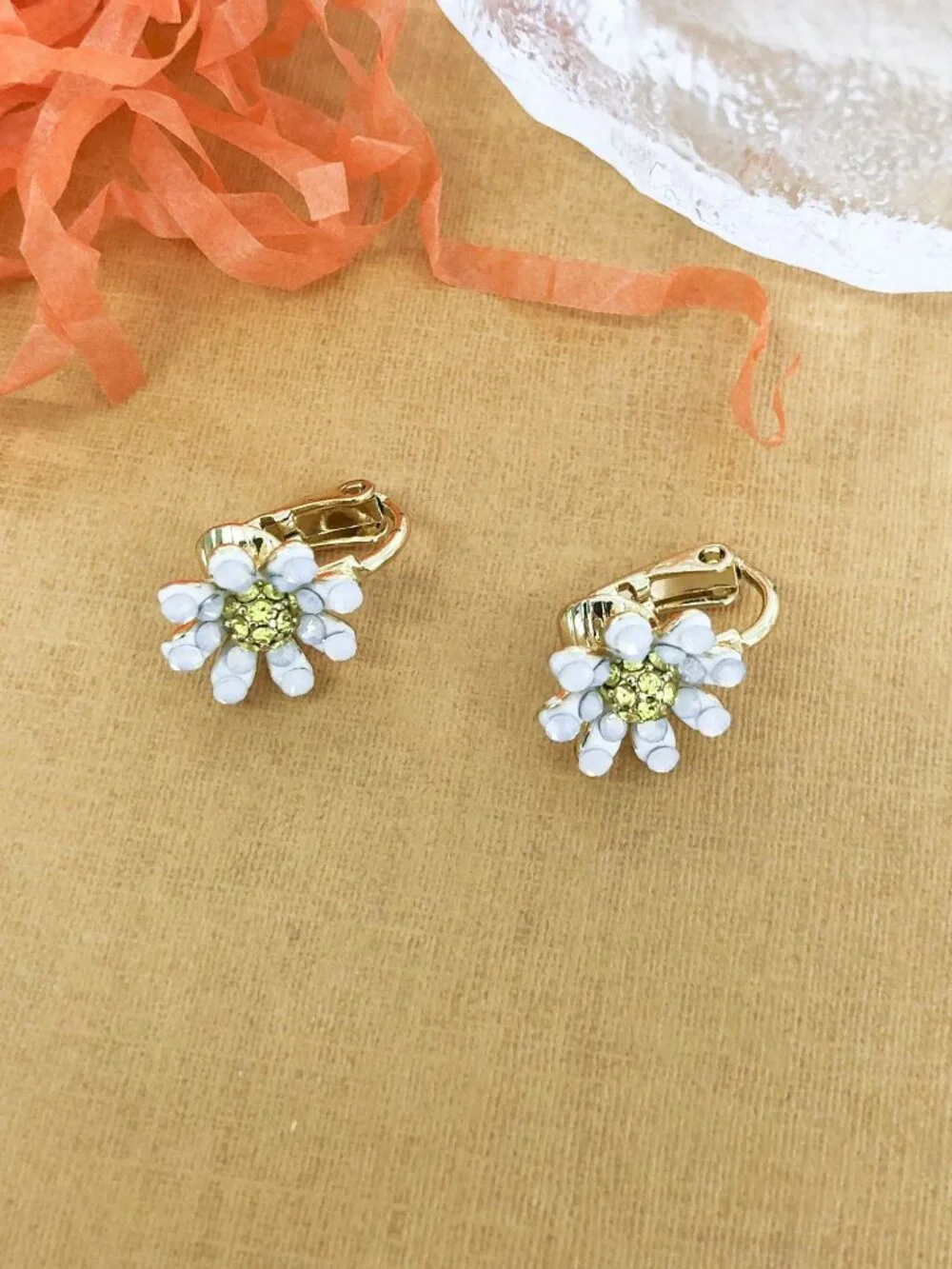 Kate Spade Gold Ear Clip Earrings in